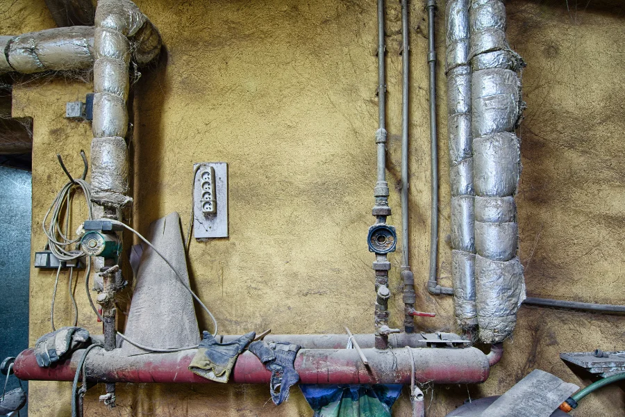 frozen pipes basement winter